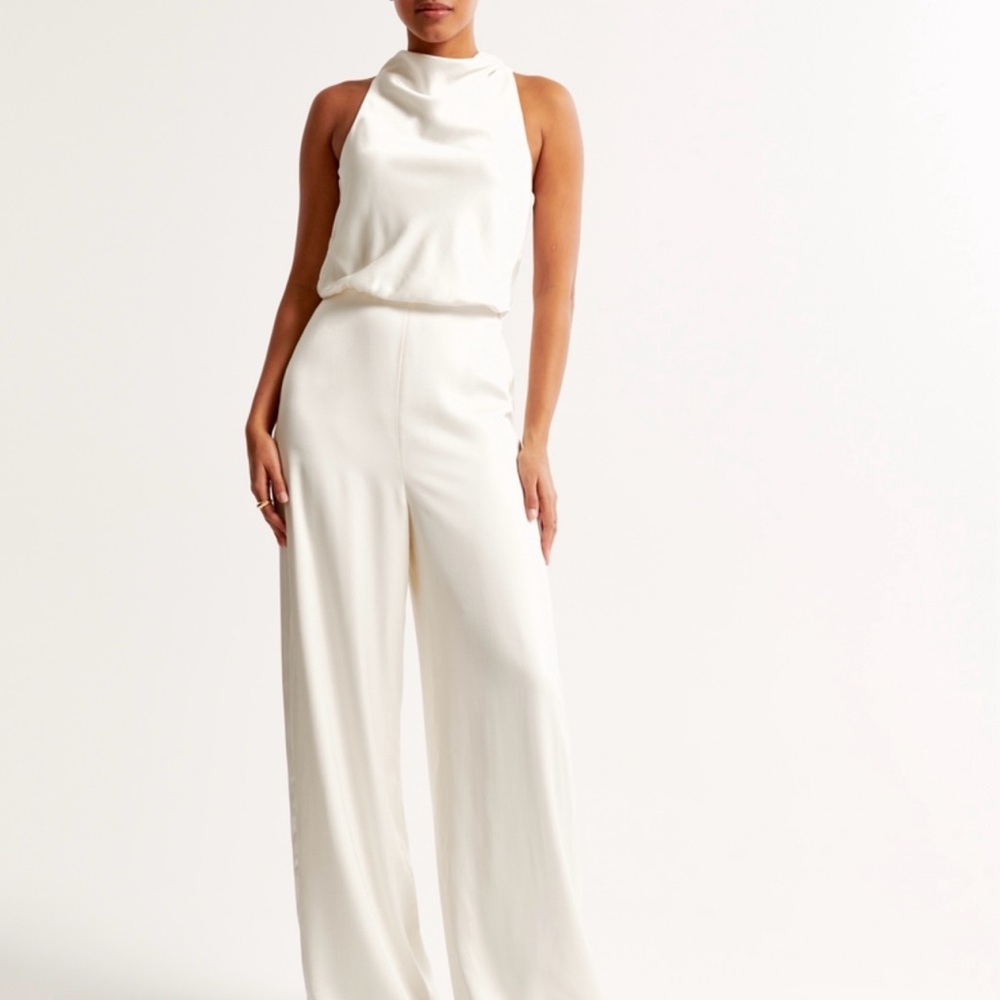 Abercrombie & Fitch Jumpsuit with Halter Neck